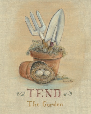 Garden Series in Linen IV