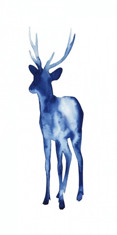 Ink Drop Rusa Deer II