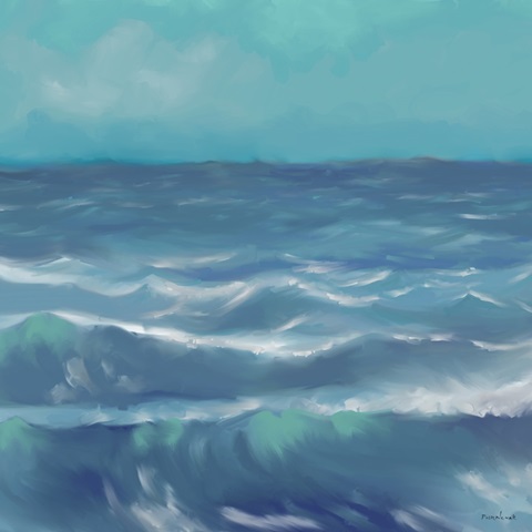 Ocean Waves I