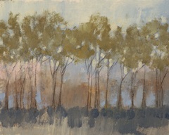 Ochre Treeline I