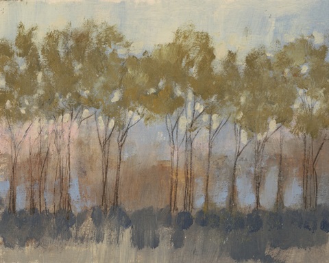 Ochre Treeline I