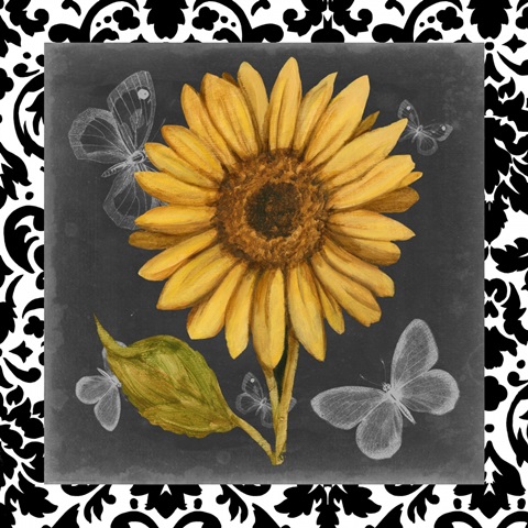 Ornate Sunflowers I