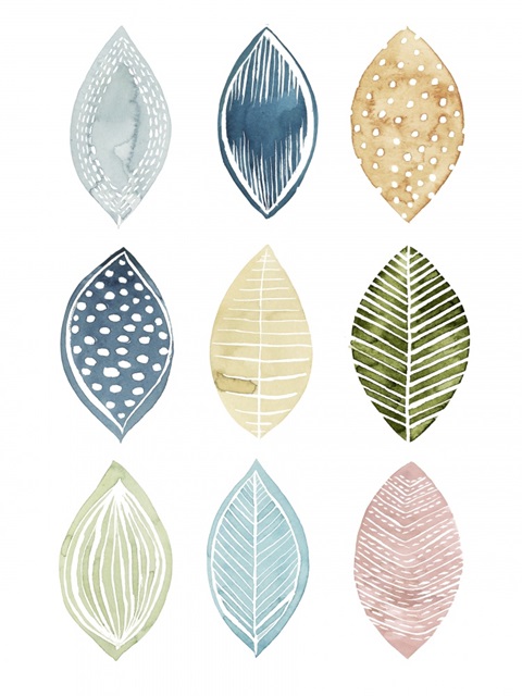 Patterned Leaves I