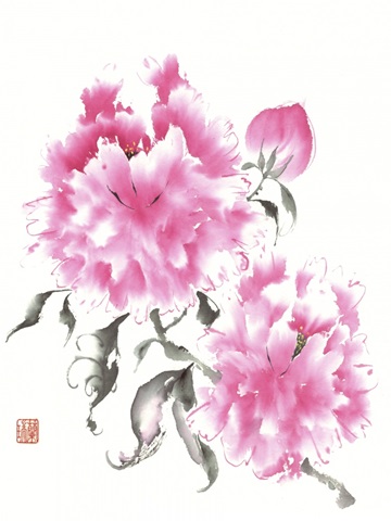 Peonie Blossoms I