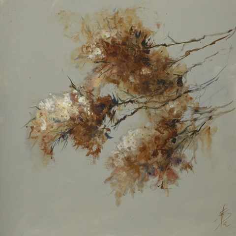 Rusty Spring Blossoms II