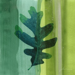 Silver Leaf Tile III