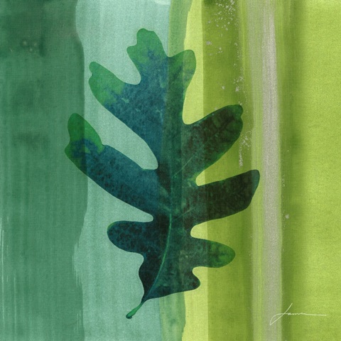 Silver Leaf Tile III