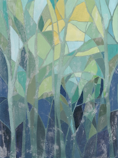 Stained Glass Forest I