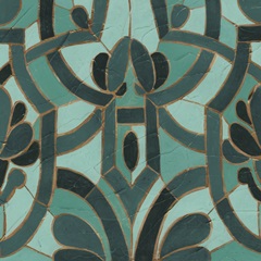 Turquoise Mosaic II