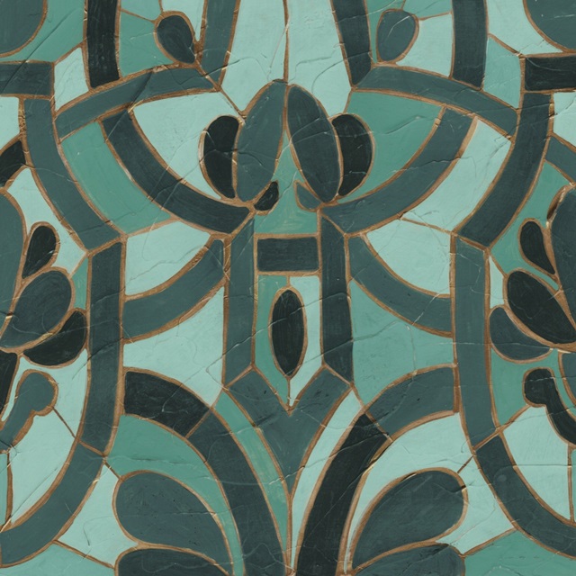 Turquoise Mosaic II