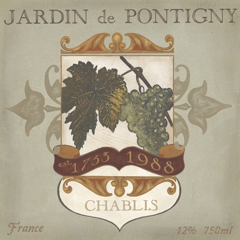 Vintage Wine Labels I