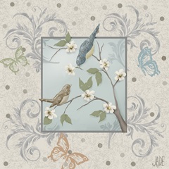 Whimsical Birds I