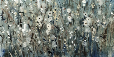 White Blooms with Navy I