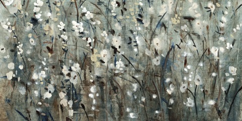 White Blooms with Navy II