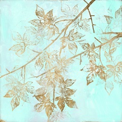 Aqua and Gold Maple II