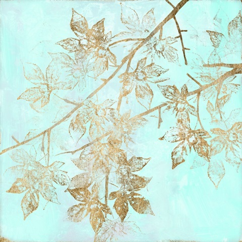 Aqua and Gold Maple II