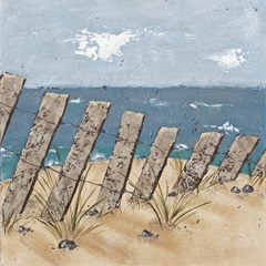 Beach Scene Triptych II