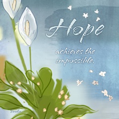 Blue Floral Inspiration IX