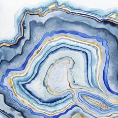 Cobalt Agate I