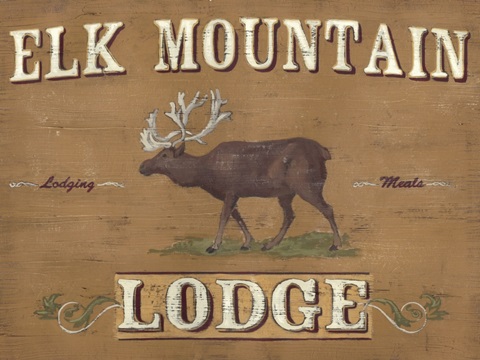 Lodge Sign III