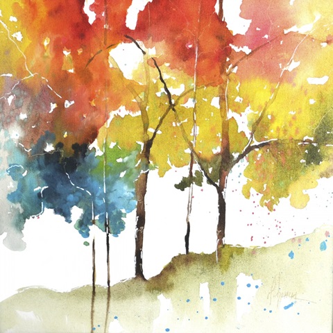 Rainbow Trees II
