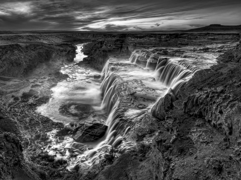 BandW Desert View II