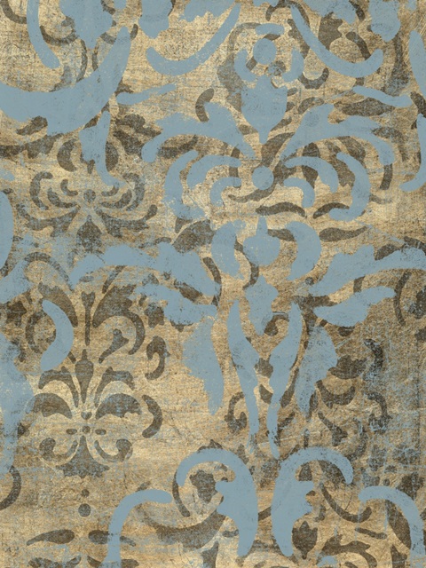 Damask Over Gold II