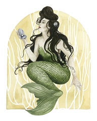 Deco Mermaid I