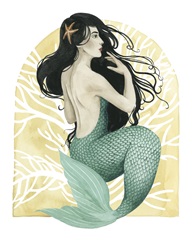 Deco Mermaid II
