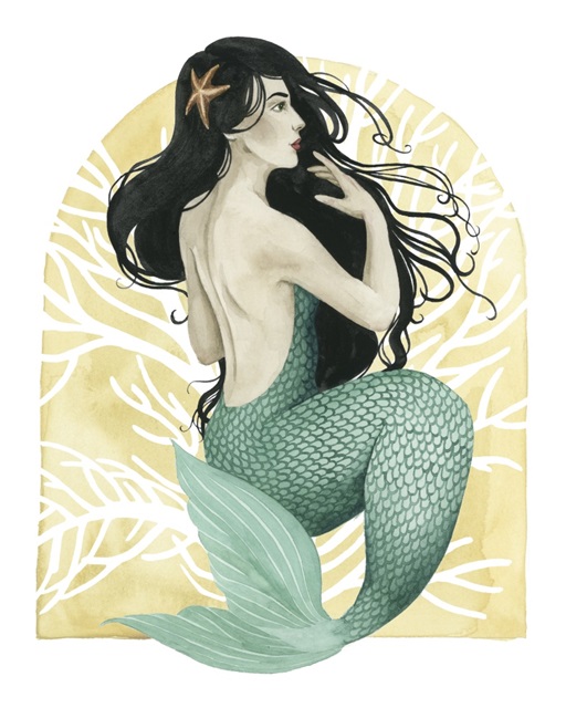 Deco Mermaid II