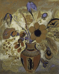 Etruscan Vase with Flowers