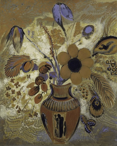 Etruscan Vase with Flowers