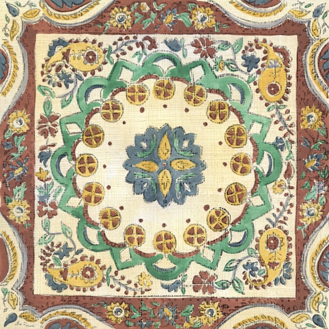 Batik Rosette II