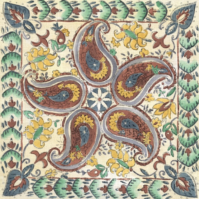 Batik Rosette III