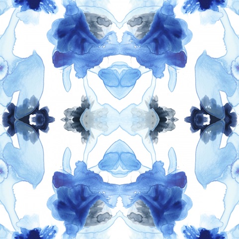 Blue Kaleidoscope I