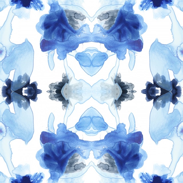 Blue Kaleidoscope I