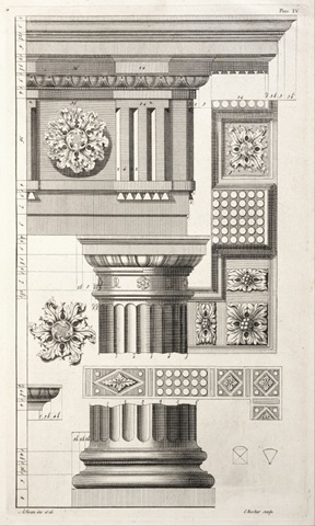 Column and Rosettes
