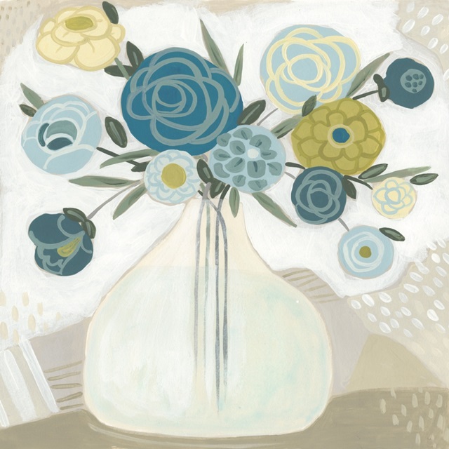 Blue Bohemian Bouquet II