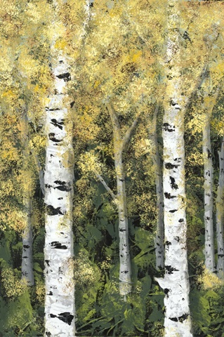 Birch Treeline I
