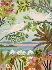 Birds in the Garden I