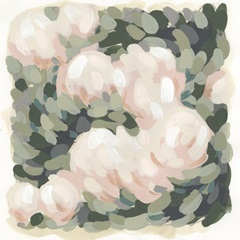 Blush and Celadon I