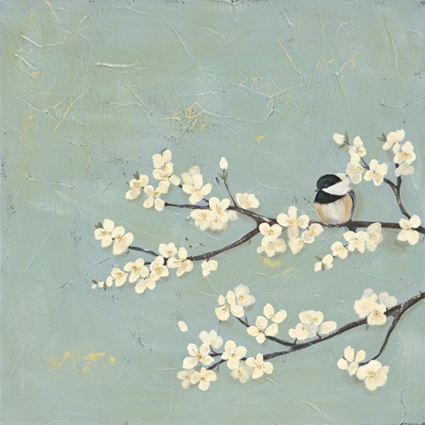 Chickadee and Dogwood I