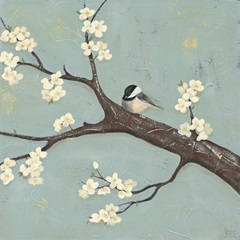 Chickadee and Dogwood II