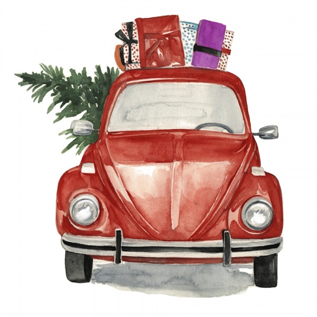 Christmas Cars I