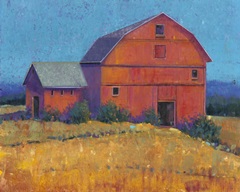 Colorful Barn View I