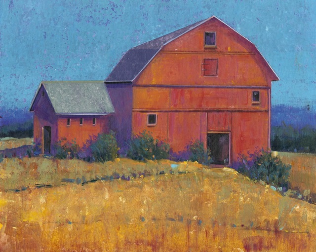 Colorful Barn View I