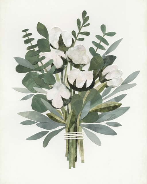 Cut Paper Bouquet IV