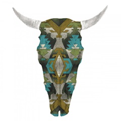 Day of the Dead Skull Mount I