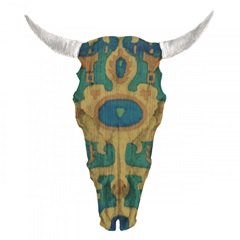 Day of the Dead Skull Mount V