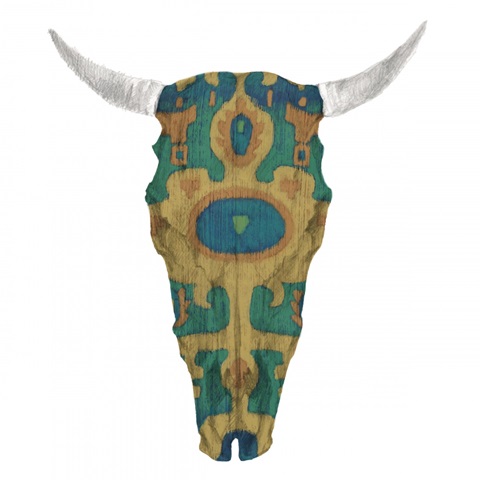 Day of the Dead Skull Mount V